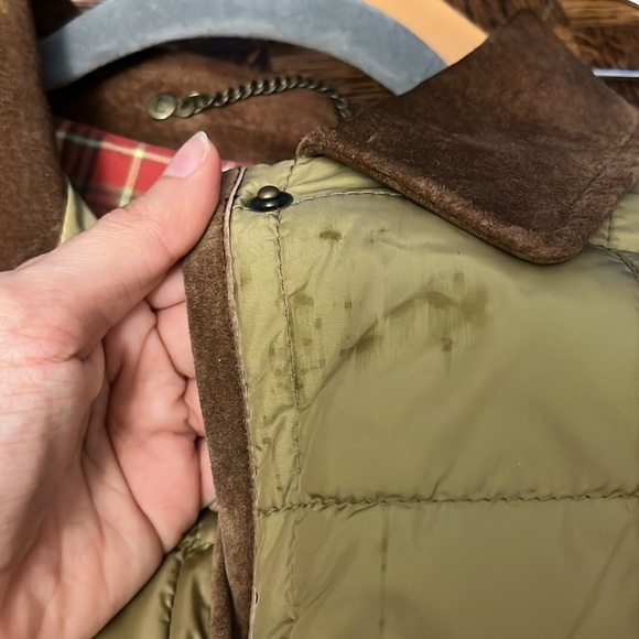 Lauren R.L Equestrian Quilted Nylon Leather Trimmed Jacket - Picture 16 of 16